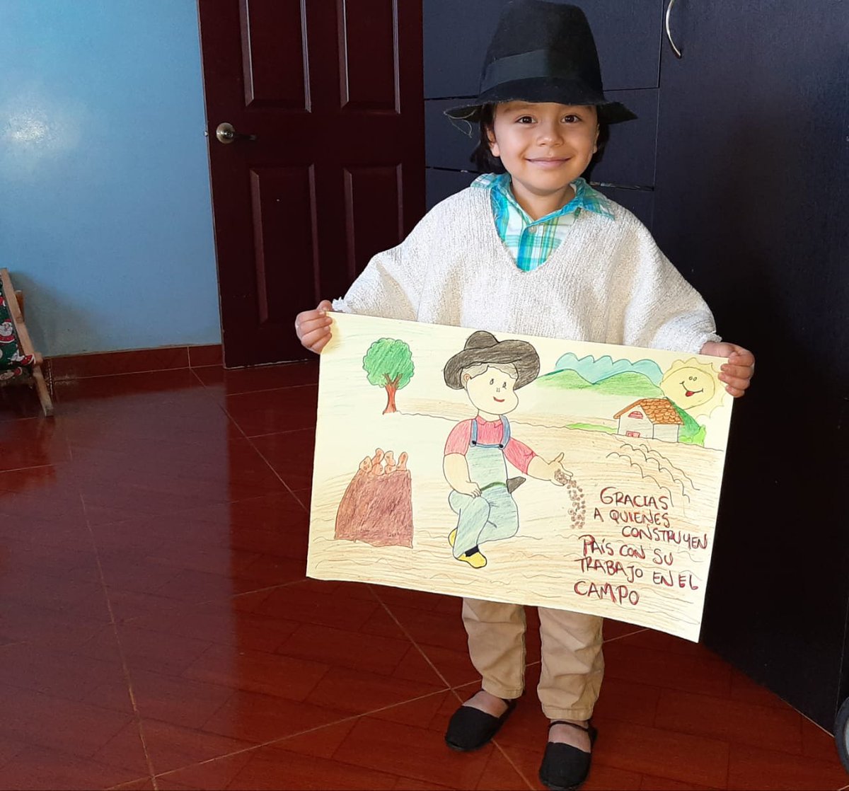 IntegracionBUT's tweet photo. Gracias Campesinos! por su labor aportando en la seguridad alimentaria del país. Hoy, las  familias del Jardín Infantil Nogal de la Esperanza, les rinden un homenaje en reconocimiento a su trabajo abnegado y a sus tradiciones culturales @integracionbta https://t.co/EuHWkLN1na
