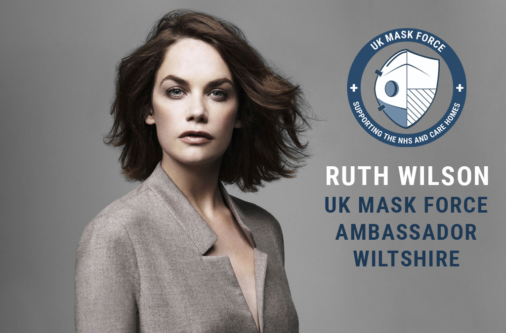 UKMaskForce's tweet image. We are thrilled to announce that renowned actress, Ruth Wilson is representing UK Mask Force as ambassador for Wiltshire.  #PPE #NHS #RuthWilson #Wiltshire