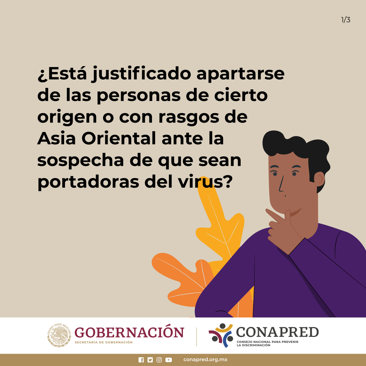 CONAPRED's tweet photo. La información veraz en tiempo de emergencia sanitaria es importante para evitar actos discriminatorios.  #AplanaLaCurvaDeLaDiscriminación  
#Infórmate y accede a “Diez preguntas frecuentes sobre discriminación y COVID”
⬇️
https://t.co/nyhX7UOqIa https://t.co/5azoV3dNVp