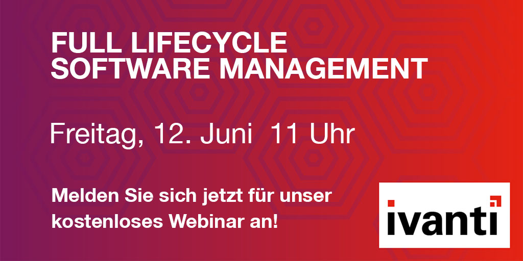 IvantiGermany's tweet photo. Sind Sie am #Freitag mit dabei? Wir zeigen Ihnen, wie Sie den #Überblick über Ihre #Softwarelizenzen behalten und Ihre #Kosten reduzieren können. Neugierig geworden? Dann geht es hier zur #Anmeldung: https://t.co/KXTuUH8nXB https://t.co/bDvCEeJmWg