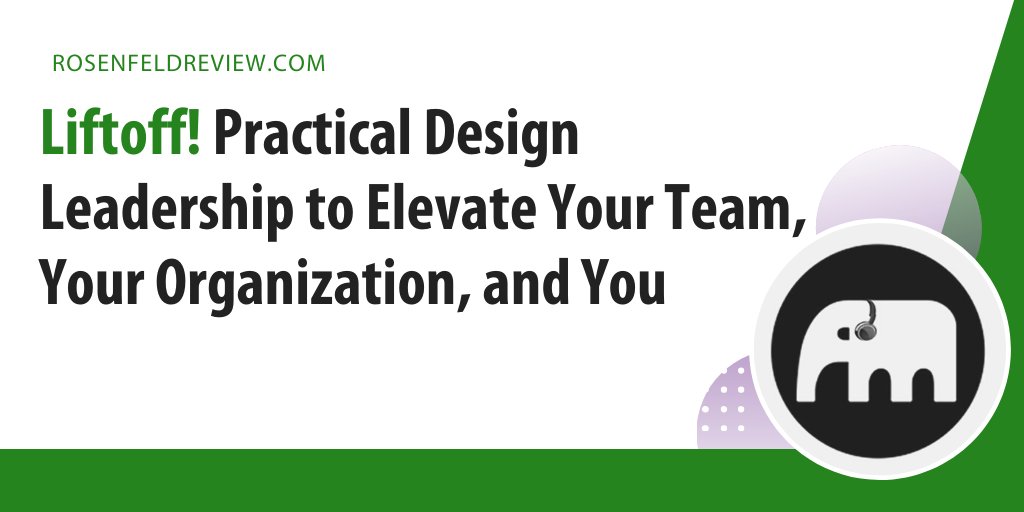 In this episode of the Rosenfeld Review podcast, <a href="/erova/">Chris Avore</a> and Russ Unger discuss the mistakes and lessons they—and MANY others—have experienced, and how those informed their new book, four years in the works (and now available for preorder). Listen: soundcloud.com/rosenfeld-medi…