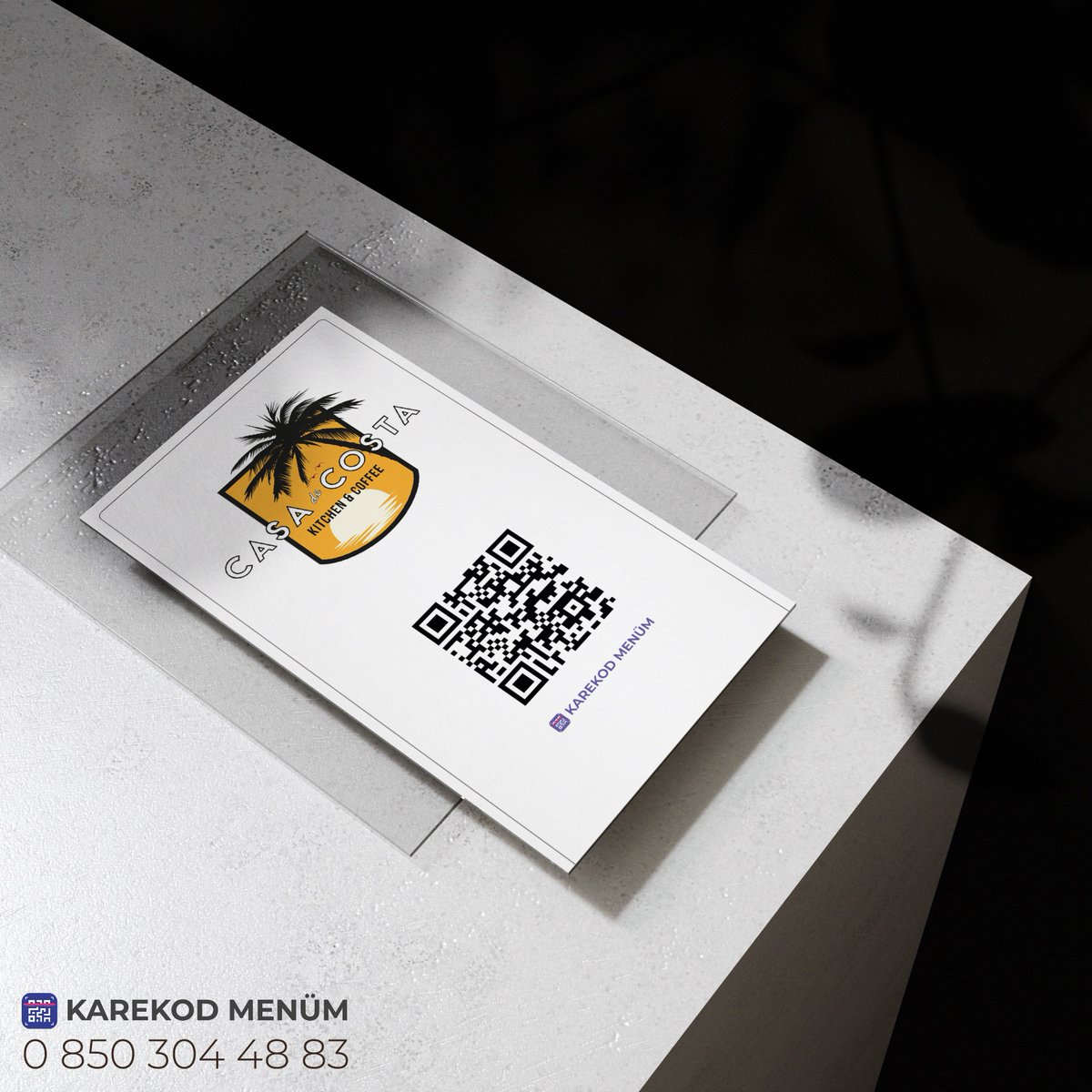 Casa de Costa’da Karekod Menüm’e geçti, ya sen? Telefon: 0850 304 48 83

#karekodmenü #karekodmenüm #qrkod #qrkodmenü #qr #dijitalmenü #digitalmenu #temassızmenü #menü #onlinemenü #sanalmenü #ankara #istanbul #izmir