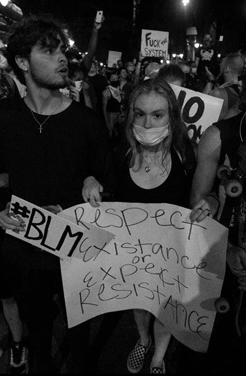 I stand for my brothers and sisters  anyway I can , I fight for y’all any way I can , I am here, I hear you , I see you , I feel for you and I understand .
and for all you people who are silent and/or against it
FUCK YOU 
it’s everyone against you , and we will see change !