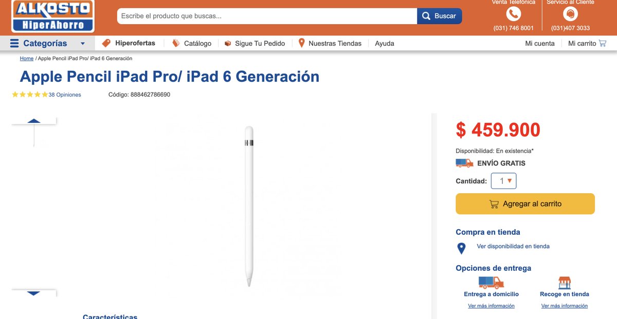 soyeldisenador's tweet image. Comerciantes se preparan para el día sin IVA aumentando los precios un 19 %.Muy bien @Alkosto , gracias por sus super precios!! 

¿Alguien me explica el aumento de precios en menos de 1 semana? 

@MincomercioCo @sicsuper