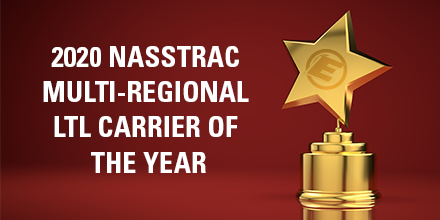 estesexpress's tweet photo. We are proud to announce that the National Shippers Strategic Transportation Council has named Estes its 2020 Multi-Regional LTL Carrier of the Year! The award honors carriers who show a commitment to strong leadership and exceptional service. https://t.co/1y6ONHxLv6  @NASSTRAC https://t.co/t8WTbpOPIf