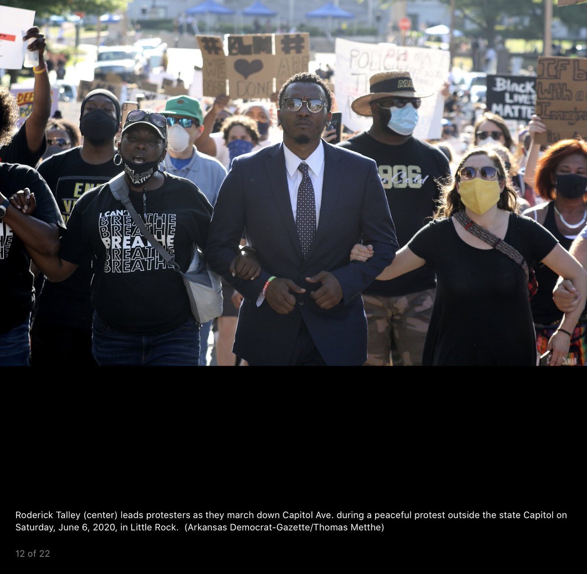 Talley4Justice's tweet image. You can’t change what you don’t understand and without understanding there can be no change. 
-Roderick Talley

Thank you @ArkansasOnline 

#BlackLivesMatter #ProtestWithPurpose