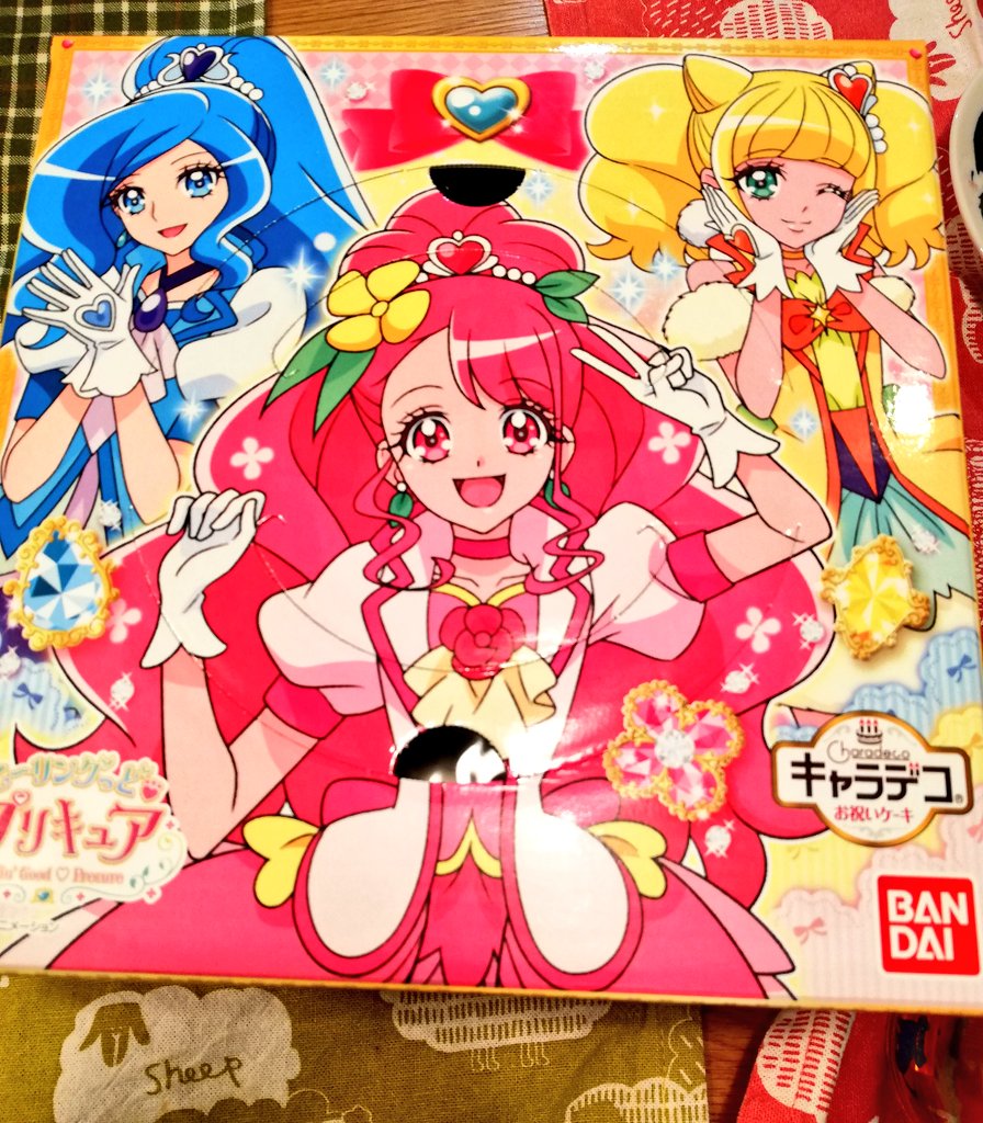 ｲｼｻﾜ V Twitter 娘のリクエストバースデーケーキは不二家のプリキュア キャラデコ おばあちゃんにリクエストしたプレゼントはフラワーメロディベル 今年もプリキュアが好きな娘 いいぞ もっとプリキュアを楽しむんだ