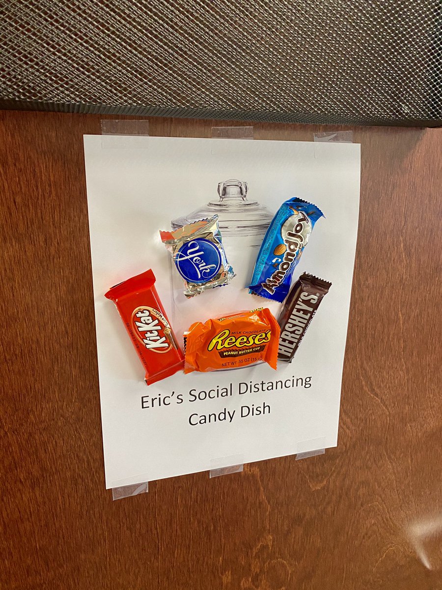 Post-Pandemic #Candy Dish 😂 Our V.P. of Ops. is the best! And we promise, it is NOT just because he supplies us with chocolate!
🍫
#LCS  #FacilitiesMaintenance #Cleaning #Custodial #Janitorial #FacilitiesManagement #NewYork #NY #HudsonValley #HudsonValleyNY #SocialDistancing