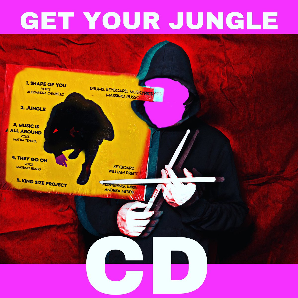 junglemassimo's tweet photo. #CD is still nice to use 😅 get your Jungle CD here:https://t.co/xRhvcgnOuN https://t.co/wR9FnwFfgG