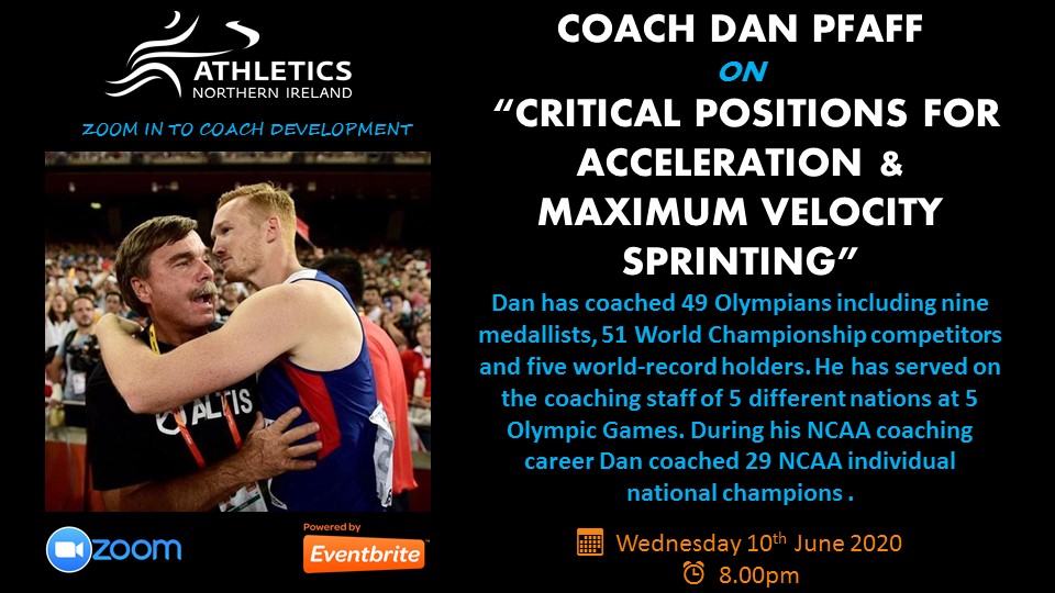 LauraKerr_NI's tweet photo. A handful of places remain for tomorrow night's Zoom with @PfaffSC @AthleticsNI We're bringing this opportunity free of charge for up to 475 coaches. Really encouraging to have an audience from around the world as well as N.Ireland for the series so far 🌍
https://t.co/Fyi5gsD96Z https://t.co/VV7R8D3AwB