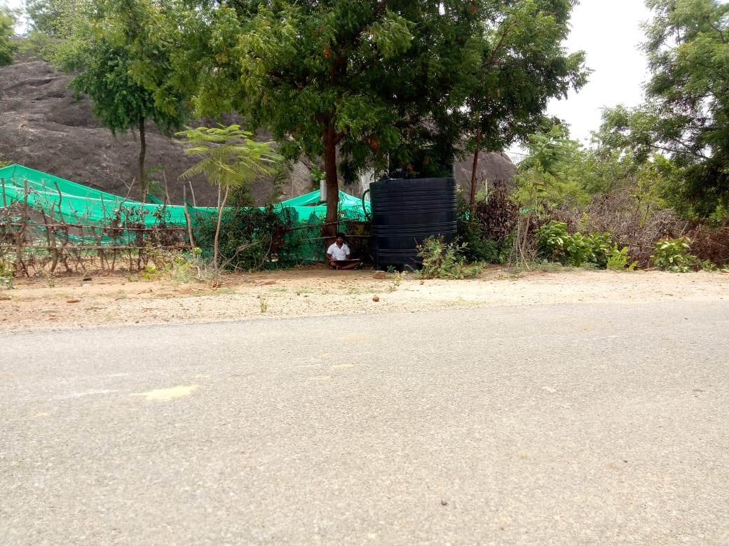 VnitStudent's tweet photo. Below attached is a picture of one of our batchmates who lives in a rural area and has to go to some place like this to get a favorable internet connection. Is this how students from an institute of “National Importance” should be treated? https://t.co/uXoJcBkHMU