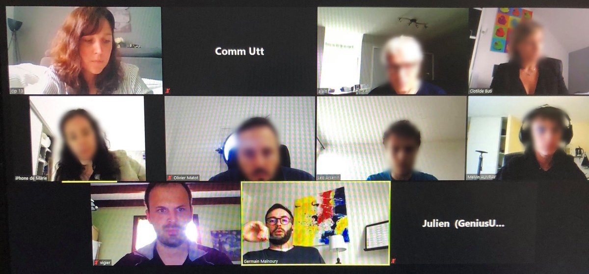UTTroyes's tweet photo. Les étudiants porteurs de projets sont sur le grill ! 10 projets innovants sont présentés ce soir devant la commission #Mindstart #UTT
Good Luck 🤞et bon pitch 🎤#DisruptCampus https://t.co/B9huPcrXQZ