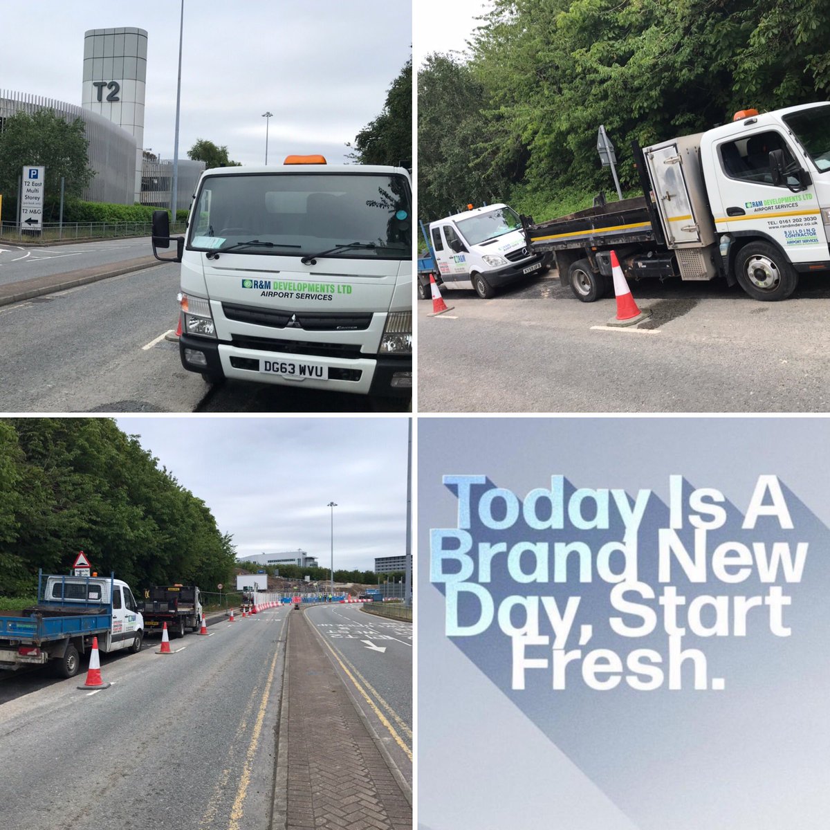 randmdev's tweet photo. Good to see our Civils Gangs getting out and about - back onto our live projects! 

A couple of our gangs this morning on a Utility and Infrastructure Scheme, for one of our partners! 😁
 #PostCov19 #StaySafe  #Working  #partnering #infrastructure #civils #infrastructureprojects https://t.co/RmCOG4A5wO