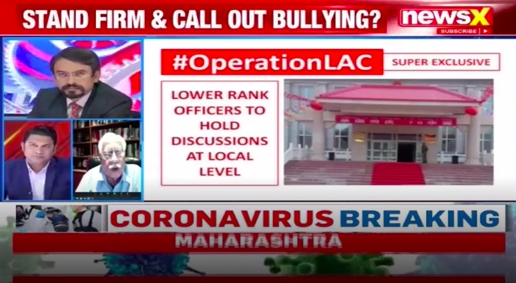NewsX's tweet photo. #OperationLAC | The LAC conflict is far from over and the Chinese forces keep all the reinforcements ready so India has to be very careful: Jayadev Ranade, Security Expert speaks to NewsX https://t.co/JhxEj5icJE