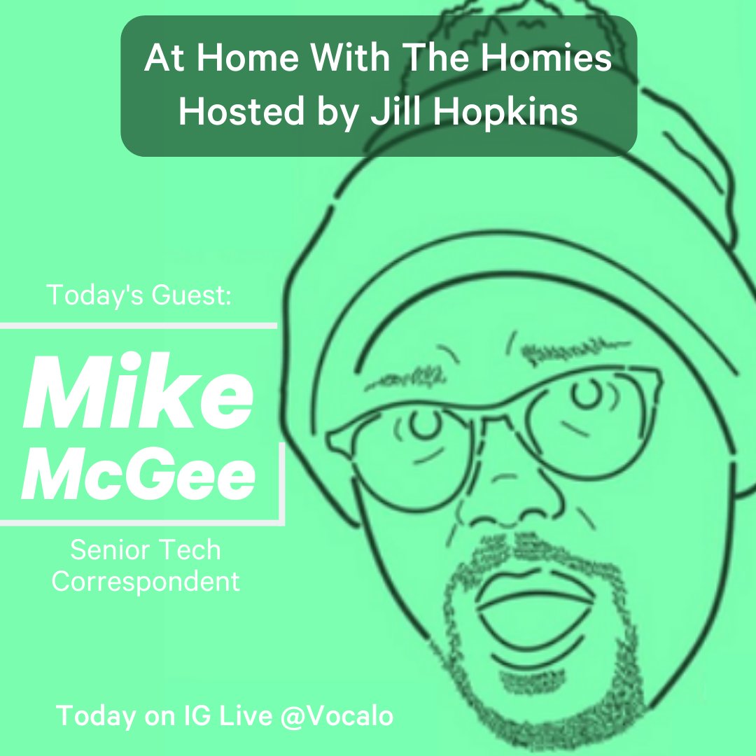 Just one hour until <a href="/Jillhopkins/">Jill Hopkins</a> and <a href="/michaelmcgee/">Three-Fifths Mafia ☄️</a> join forces on our IG Live for another edition of Tech Talk Tuesday 🤩