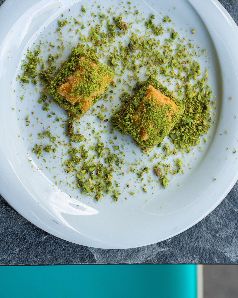 "Delicious baklava and Turkish tea at <a href="/hazevrestaurant/">Hazev</a> 🥰"
Beautiful photo taken of our baklava by @delicious_london a few months ago! We can't wait to get back to serving up dishes like this 🙌