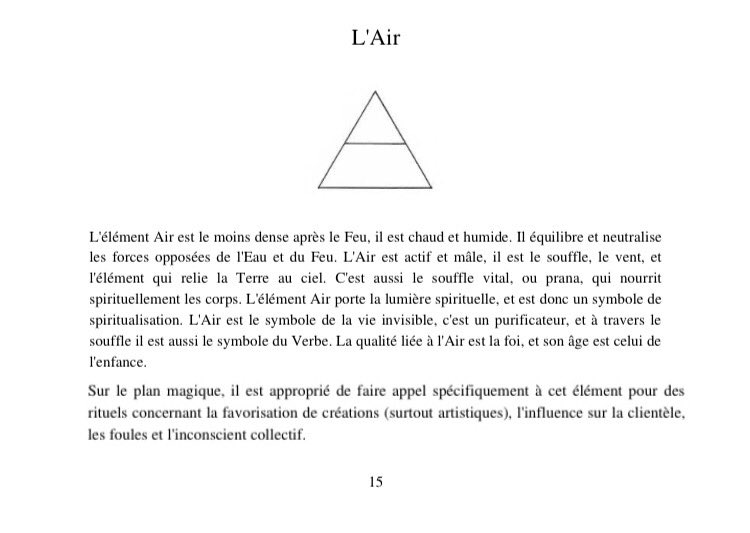 ✎ L’air.Correspondances :•Direction : Est•Tarot : Epées•Couleur : Jaune•Saison : Printemps•Signes Astrologiques : Gémeaux, Balance et Verseau