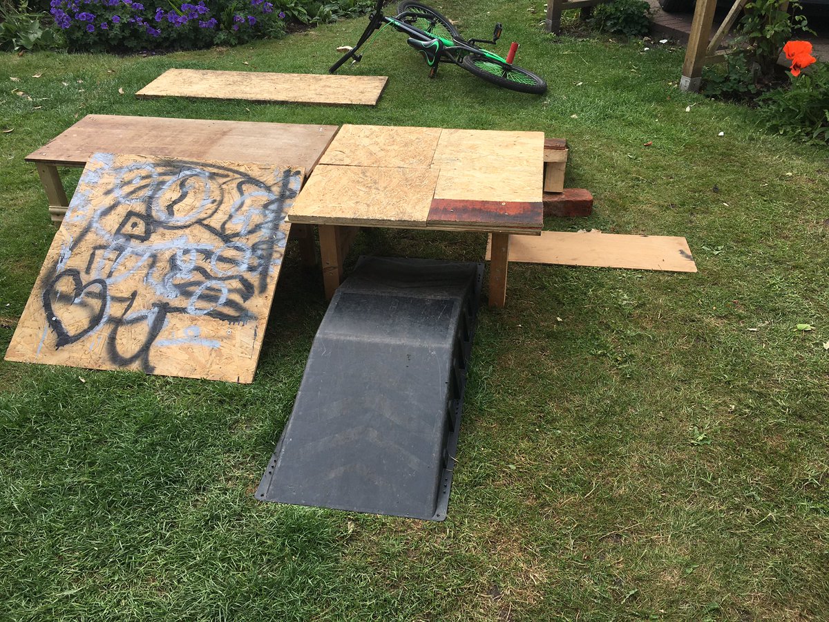 EmilyStead2's tweet photo. @HowdenSchool James S has been enjoying making ramps and jumps for his bmx this week :) https://t.co/y1rFleTMql