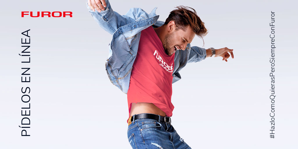 Si existe una prenda que siempre te hace ver bien, empieza con JEAN y termina con S.
Entra y pide los tuyos: bit.ly/2W9oY2S