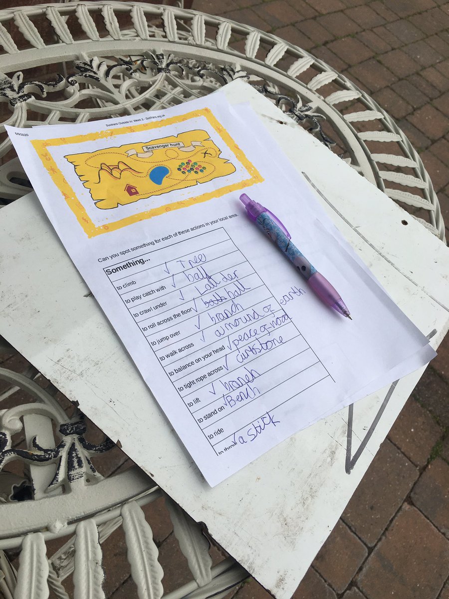 EmilyStead2's tweet photo. @HowdenJuniors Amelia S (Y5) has really enjoyed the Sustrans activity today. Her and her Dad also designed their own trails and activities :) https://t.co/dvkYw6H9yt