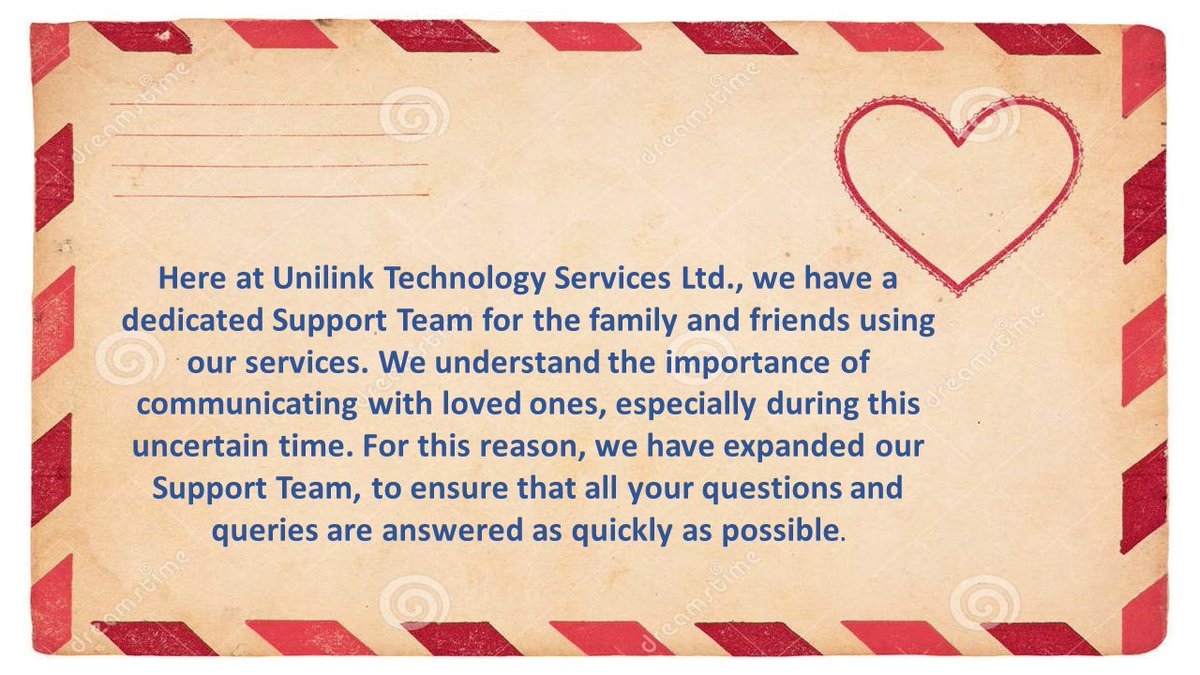 PrisonTechnolog's tweet photo. We understand the importance of a dedicated Support Team - if you require any assistance, please contact support@unilink-technology-services.com
@UnilinkSW
#emailaprisoner #SecurePaymentServices #prisonerspeopletoo #keepingyouconnected #stayconnected https://t.co/rjbV4HFT6F