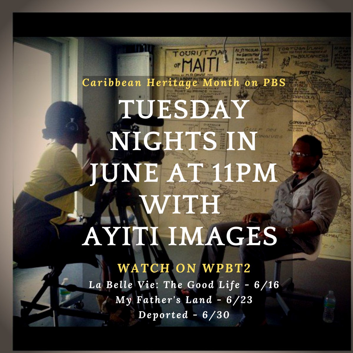 Our Haitian film series, Ayiti Images is taking over your nightly news South Florida. Join us next Tuesday, June 16th at 11pm on channel 2. We put a spotlight on the Haitian migration experience for Caribbean Hertiage Month with three of our important documentaries.
