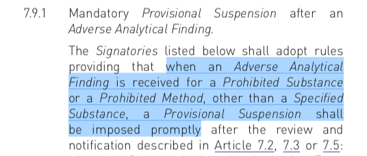 Sport_Integrity's tweet photo. EXCLUSIVE: Why Salwa Eid Naser wasn't provisionally suspended. Provisional suspensions for 'whereabouts' failures are not mandatory under the World Anti-Doping Code. Details: https://t.co/sf8G6kuCMo https://t.co/M9EltE3BMk
