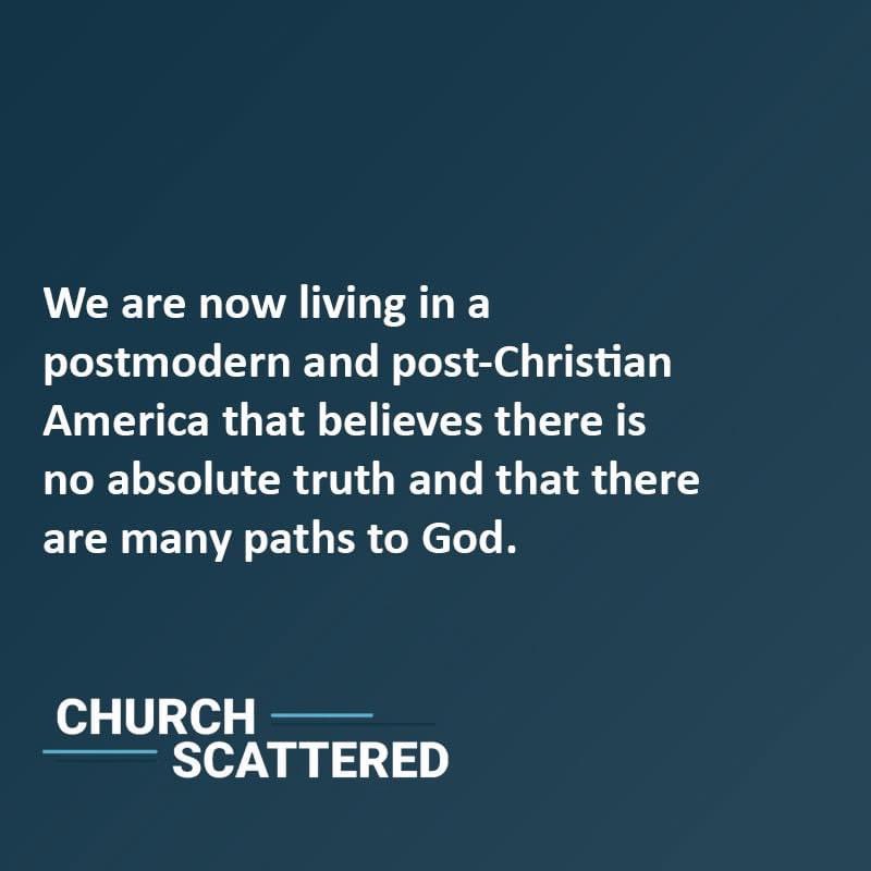 ChurchScattered's tweet photo. This disruptive truth comes straight from the second chapter of Church Scattered: Christianity for the 21st Century. Cultural Disruption is the focus for this week’s podcast, which will be released soon!

➡️ https://t.co/N2EuLym61H https://t.co/S20OzSVH13