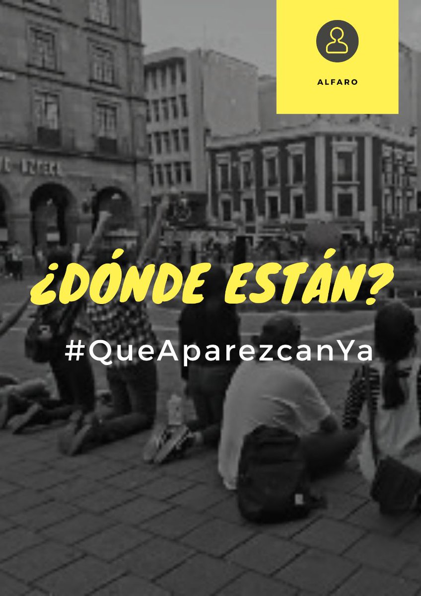 ColectivoJusti1's tweet photo. #QueAparezcanYa #Alfarorepresor https://t.co/OHDebCNo9D
