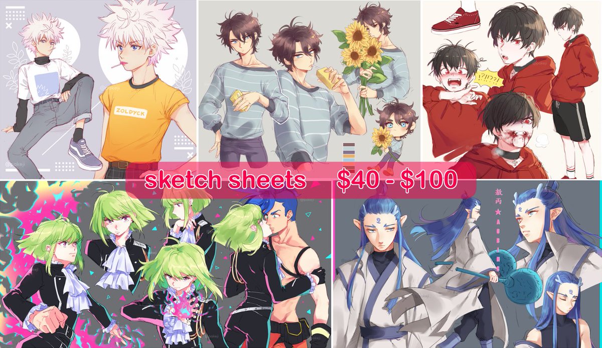 opening donation commissions to support BLM orgs in need! Aiming to raise at least $200; will post receipt after donating

order form: https://t.co/PKCrOf6xFC
$5 doodles: https://t.co/1kFC4G0iJS 