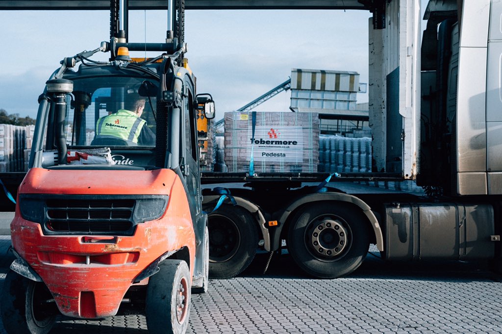 MpTobermore's tweet photo. All systems are go ! Tobermore are back in full production mode , with all plants working at full capacity 6 days a week . We thank you all for the continued custom and support during this time . #tobermore #teamtobermore #primetop #merchants #approvedlayers #landscaping https://t.co/pVTWof2gEo