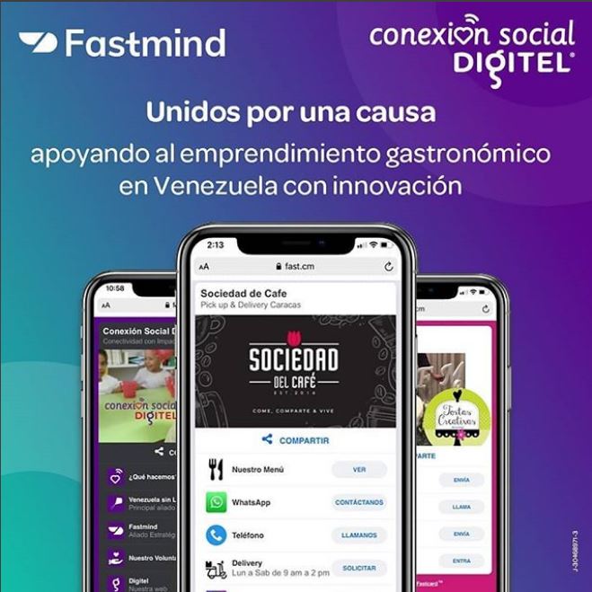 FundacionVSL's tweet image. Nos unimos a la iniciativa de nuestro aliado estratégico Conexion Social Digitel que junto #Fastmind han lanzado la iniciativa para ayudar al emprendimiento gastronómico en Venezuela impulsando la creación de tarjetas digitales de acción o #FastCards.