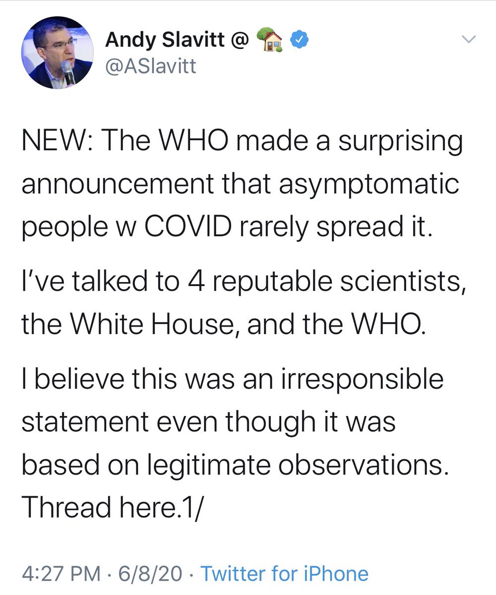 3. News: Doctors told us masks didn’t work and then that they did. Finally, a doctor had the guts to tell us that masks pose serious risks to healthy people and give them headaches. The long term implications are unknown:  #COVID h/t  @gatewaypundit