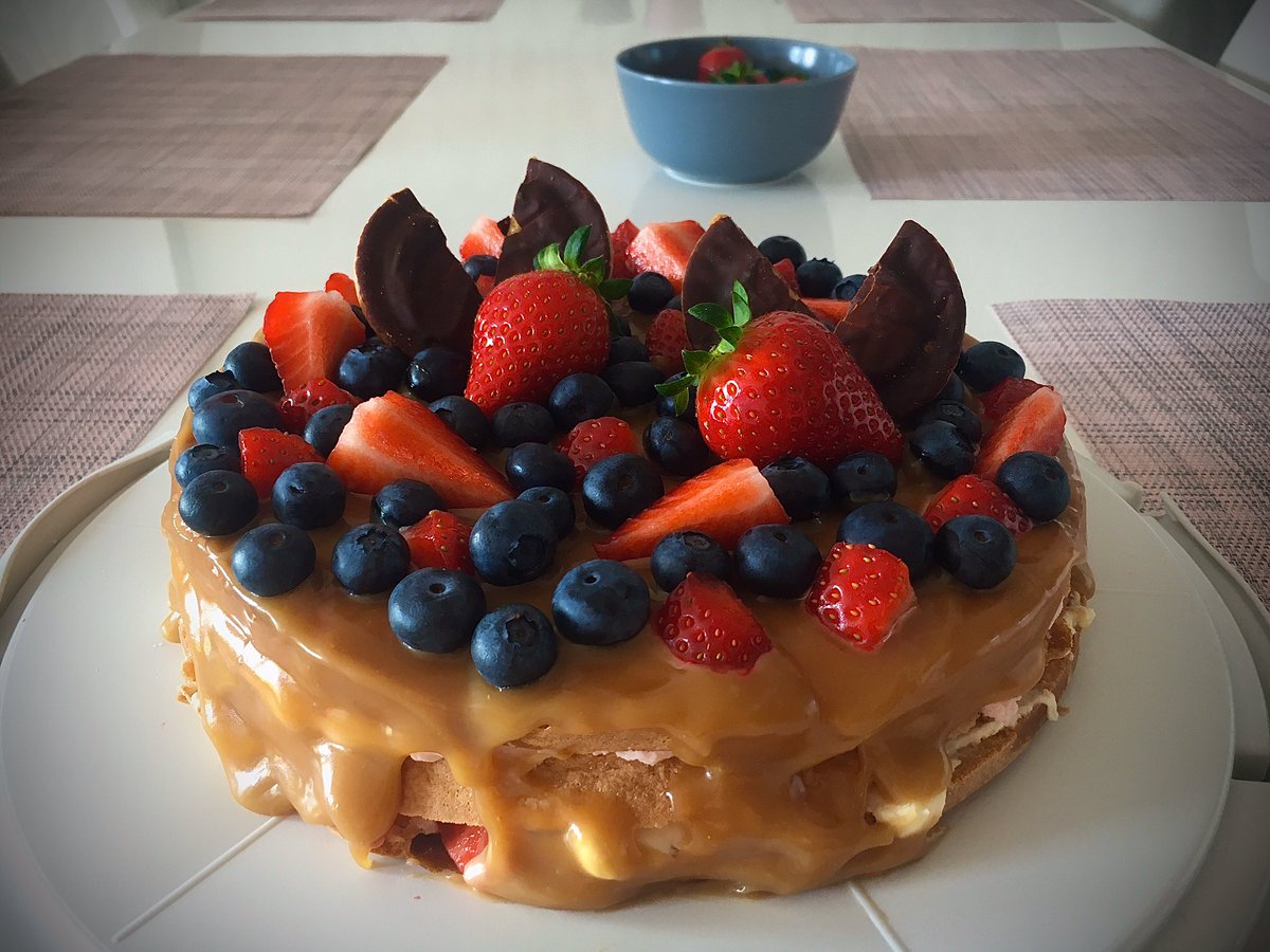 KirsiKaivonen's tweet photo. Aina on hyvรค pรคivรค tehdรค #kakku ๐ Itโs always a good day to make a #cake ๐ #loadedcake #kesรค https://t.co/7k1gHRgapK