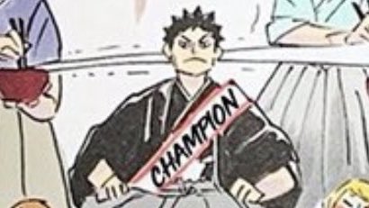 happy birthday to the only man ever iwaizumi hajime, best senpai and friend, strongest-biceps owner and generally a very sweet guy