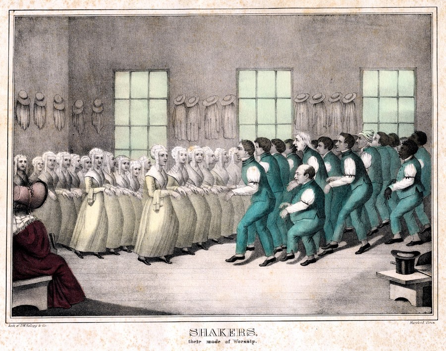 OldEconomyVil's tweet photo. The Shakers and the Harmonists did a lot of interaction with one another. The Shakers got their start in mid-18th century England as an offshoot of the Quakers. They first were called the “Shaking Quakers”.

Read More Here: https://t.co/w0Mp6IHxpT

#LearnInPlace #LearnInPlacePA https://t.co/AFo8mfEamo