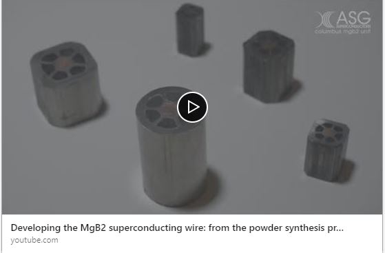 ASGsconductors's tweet photo. Developing the MgB2 superconducting wire: from the powder synthesis process to the final stage.
Have a look at the video ๐https://t.co/XhQ1r8py7Y
#MgB2 #superconductingwire https://t.co/aYdjqxycv9