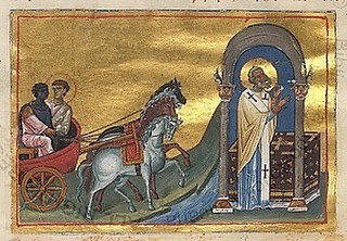 RevMama's tweet photo. Quick reminder: The Ethiopian Eunuch was a Black Trans Person.
The first Gentile convert to Christianity was an attendant to Candace, queen of the Ethiopians.
Tell me this wasn’t a Pride parade.
c/f Acts 8:26-40 #BlackLivesMatter
#AllBla… https://t.co/Gly8COwNmg https://t.co/uGKJi6rwqv