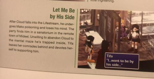 [FF7] Tifa definitely is the heroine for Cloud