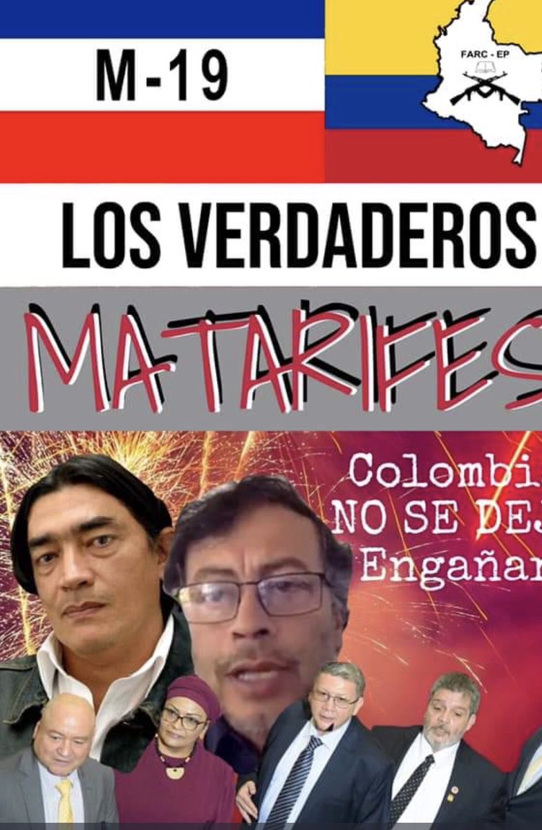 brisa7766433br1's tweet photo. @AdamSmithFree @ClaudiaLopez Los matarifes ultimo estreno no se lo pierda, estos mal llamados honorables son los que terminarán de destruir a Bogotá .. https://t.co/upUfCB6HPi