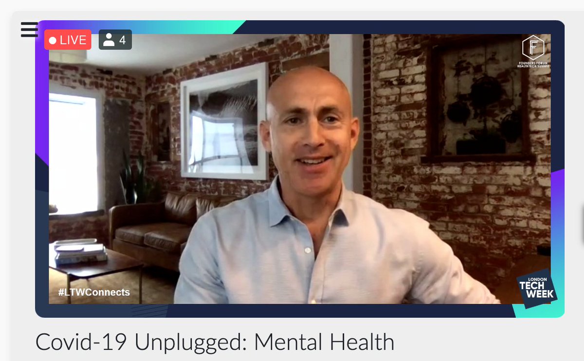 Founders_Forum's tweet photo. Live Now! Guided meditation by the voice of @Headspace on #LTWConnects with @andypuddicombe 🙏 @FFxHealthTech https://t.co/TwicsMvFug