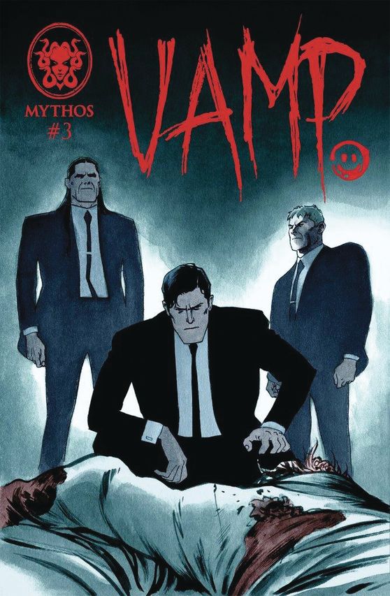 breathingcomics's tweet photo. Vamp #3 - (W) @vampcomic (A/CA) @Baz1Art - in stores this week! https://t.co/RbYw10R7Zj - #mythoscomics https://t.co/aB4KY91KdD