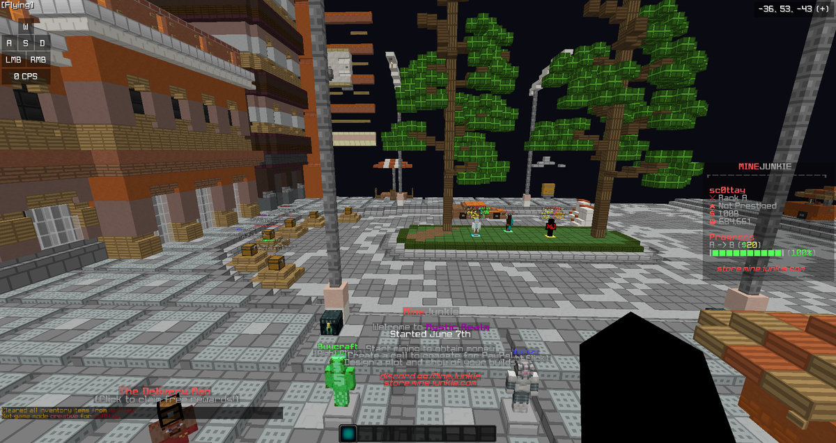 MineJunkie's tweet photo. Mystic Realm RE-RELEASE takes place in just under 1 hour! (2:00 EST.)

We're giving away:

✦ 1x Kingpin Rank (Top Rank)
✦ 3x Robots
✦ 5x Mystic Keys

Like, RT, Comment IGN, and follow @JunkiePrison to enter.

https://t.co/Z1n1gFUfQF https://t.co/CP8ANSCbY6