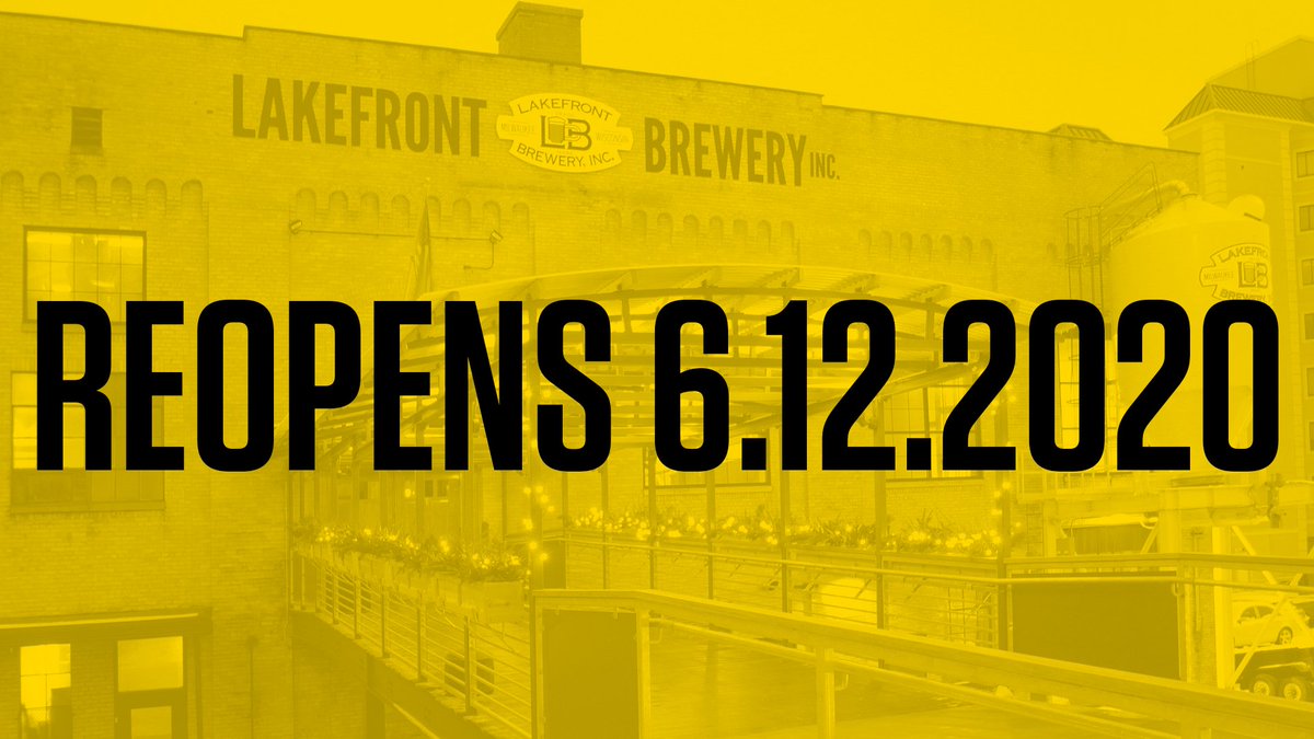 lakefront's tweet image. After careful consideration and preparation, we are reopening our Beer Hall to the public this Friday for reservation-only dinner. Safety is our top priority! Please read our promise to you and the promise that we ask of you before your visit. 🍻 lakefrontbrewery.com/beer-hall/lake…