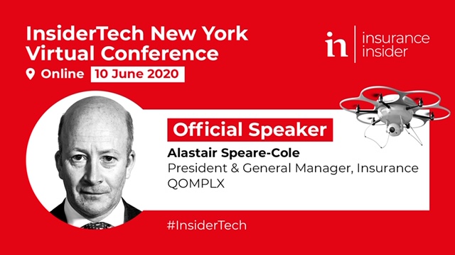 QOMPLX's tweet photo. Join in on a fireside chat with @QOMPLXOS Insurance President & GM, Alastair Speare-Cole, this Wednesday at 1:45 p.m. EST in an #InsiderTech virtual event. Alastair will be talking about the rising trends in #parametric #insurance and diversity in #risk modeling approaches. https://t.co/6487TEeitD
