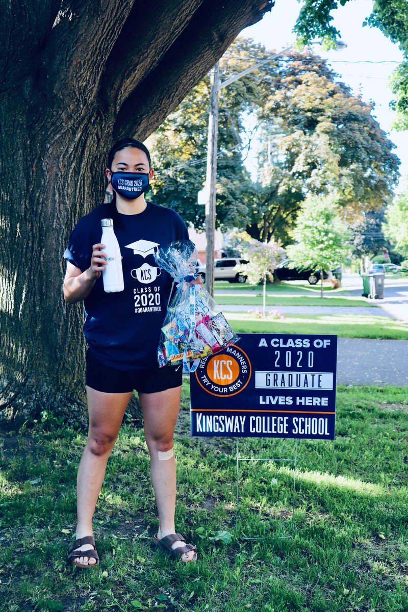 KCSMatters's tweet photo. Our 2020 grads woke up to some pretty sweet treats and unique grad gifts this morning! #KCSGrad #RespondWithAweAndAppreciation #QuarantineGraduation https://t.co/i0pU8mqw3L