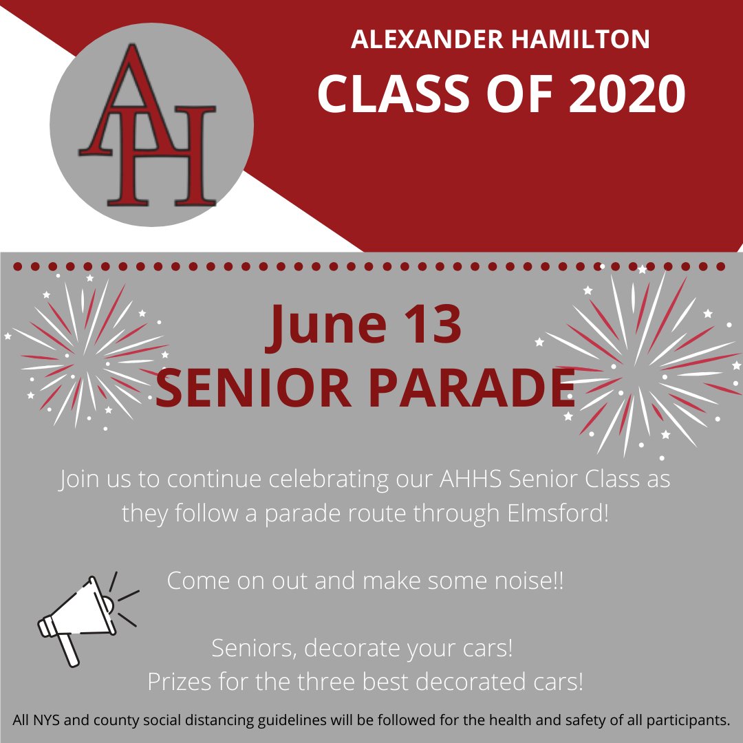 Dr. Marc P. Baiocco (@mpbaiocco) on Twitter photo We look forward to celebrating our <a href="/hamiltonhs/">AlexanderHamiltonHS</a> seniors at our next event...
<a href="/eufsd/">Elmsford UFSD</a> #GraduateTogether #Graduation2020 #StayRaiderStrong #ElmsfordRocks We look forward to celebrating our <a href="/hamiltonhs/">AlexanderHamiltonHS</a> seniors at our next event...
<a href="/eufsd/">Elmsford UFSD</a> #GraduateTogether #Graduation2020 #StayRaiderStrong #ElmsfordRocks