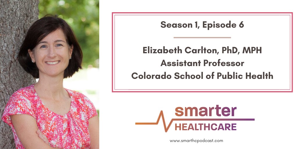 SmartHCPodcast's tweet photo. New episode of the Smarter Healthcare Podcast is live! Hear from @EJCarltonEOH about #COVID19 through her perspective as a public health researcher. Subscribe on your favorite #podcast app (Apple, Google, Spotify, and more) or find the episode at https://t.co/KuZxsDSrjs https://t.co/oaVQAd4VJf