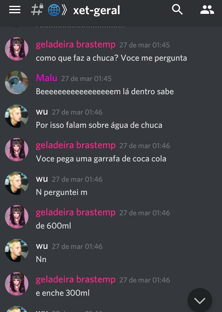 perolasgda's tweet image. &quot;Como que faz a chuca? Você me pergunta.&quot;//Malu