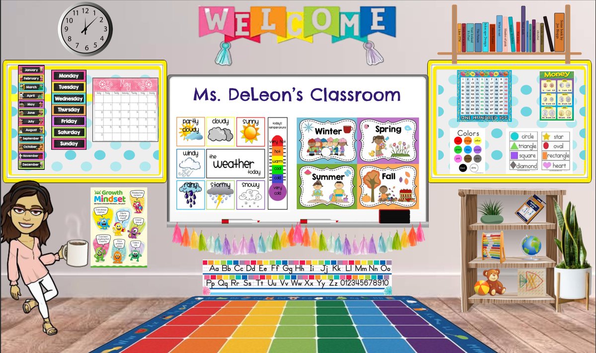 MsDeLeon_CFB's tweet photo. Second week of #LTLSummer2020 and I finally got my virtual classroom all together, complete with 3 rooms 😂 I loved making this and I can't wait to use it during the school year! https://t.co/nl7UloQEr5